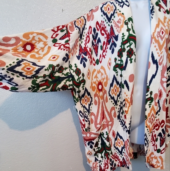 Zara Multicolor Patterned Jacket - Picture 5 of 7
